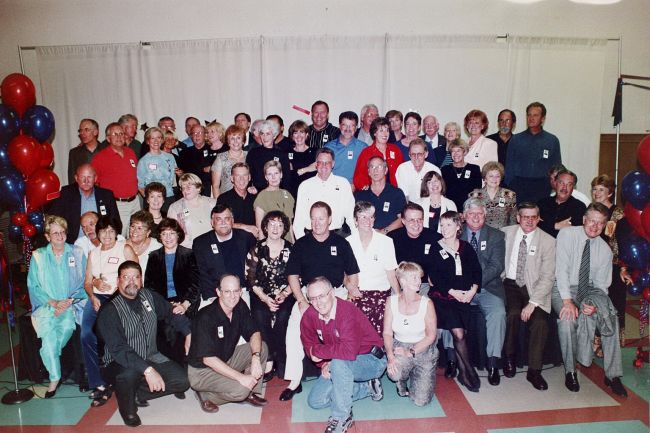 Campbell High Class of '61 Fortieth Reunion Group Photo