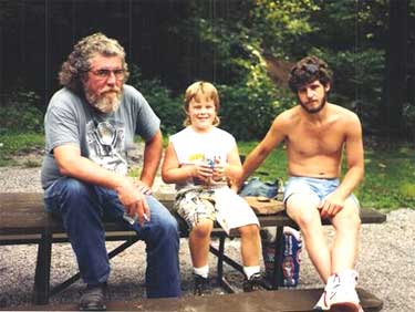 John, grandson and son